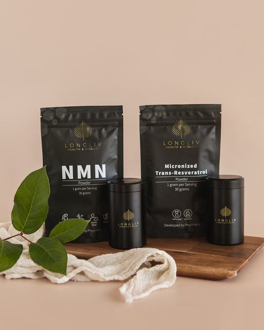 Resveratrol Powder & NMN Powder Bundle