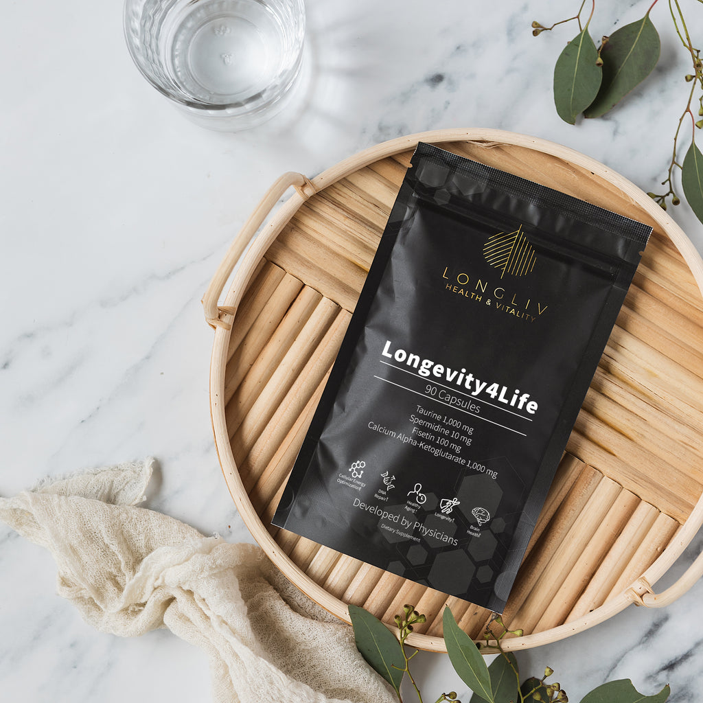 Longevity4Life Capsules, Resveratrol Capsules & NMN Powder (new packaging) Bundle