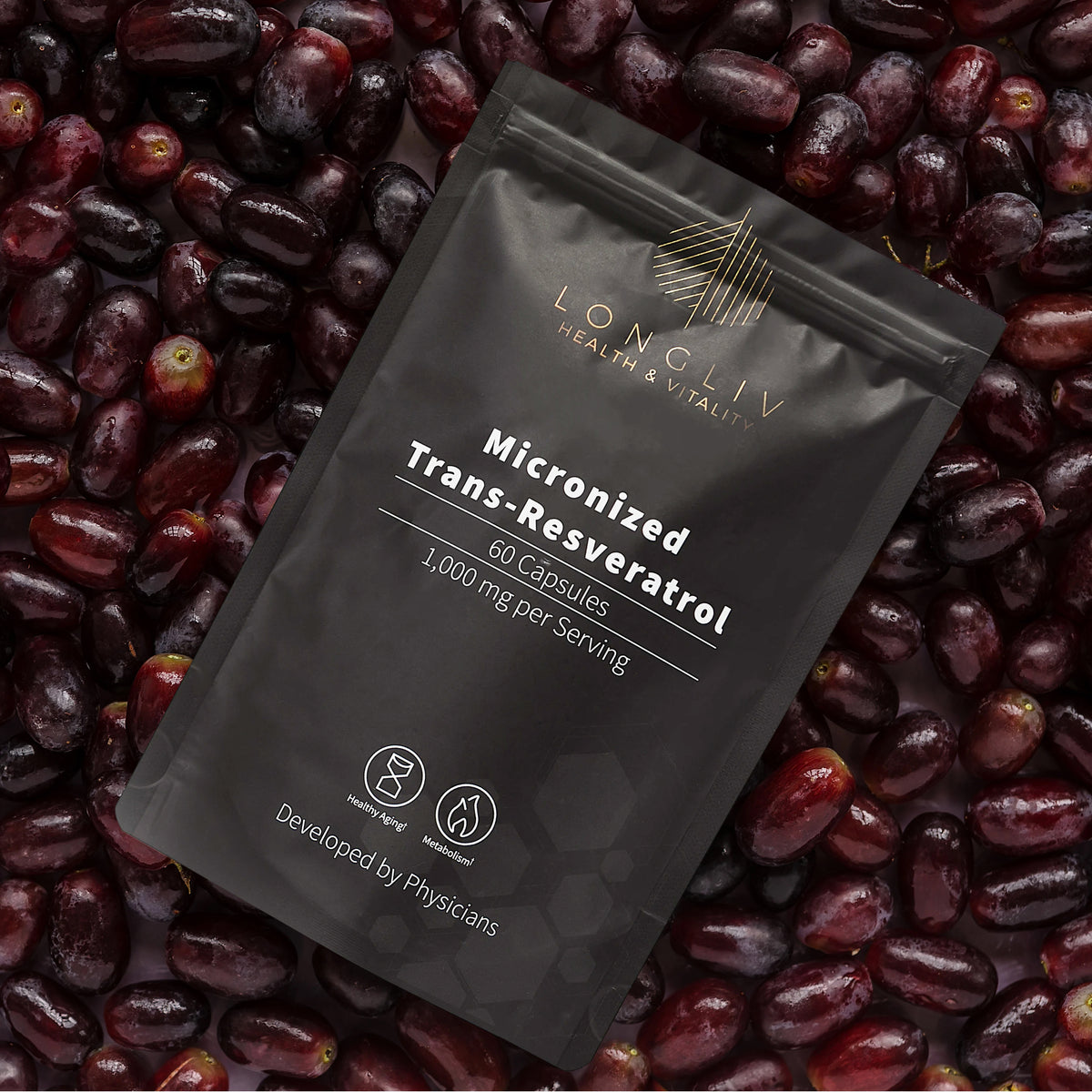 Resveratrol Capsules & NMN Powder (new packaging) Bundle